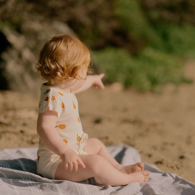 Lottie Suit - Orange Blossom