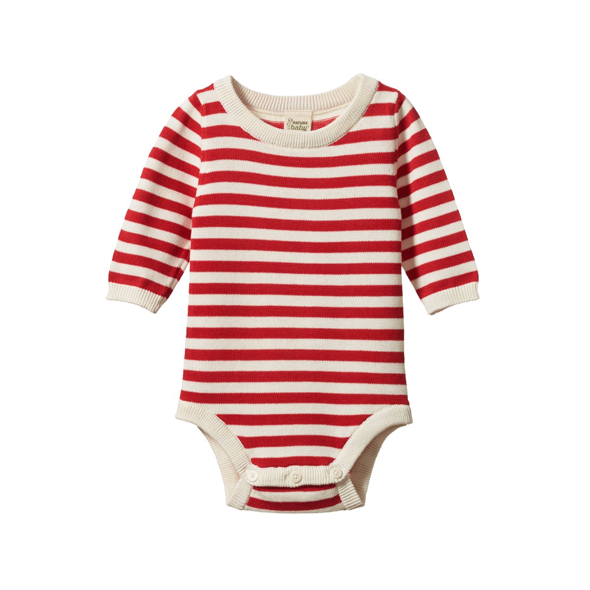 Sawyer Bodysuit - Red Sea Stripe