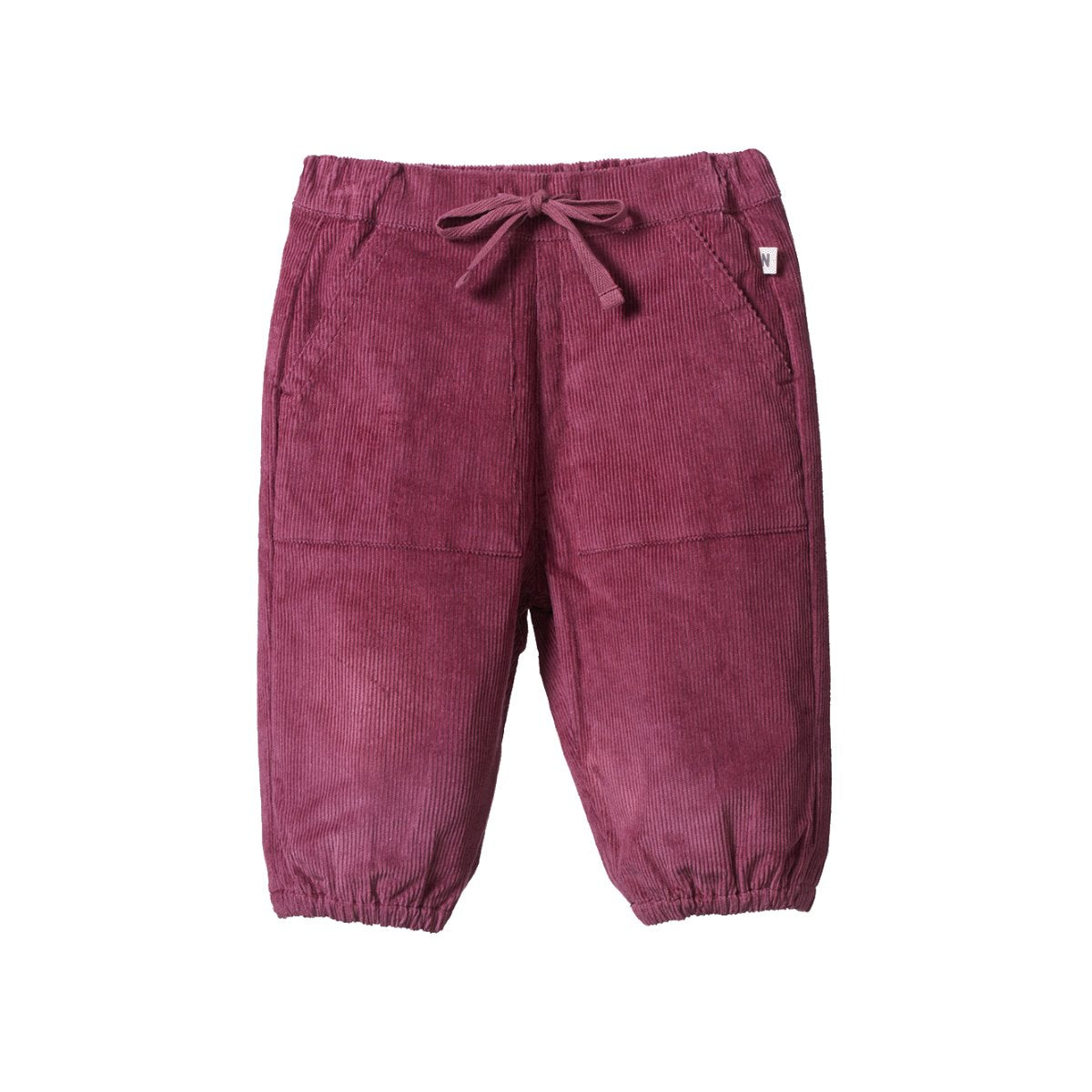 Frankie Cord Pants - Rhubarb