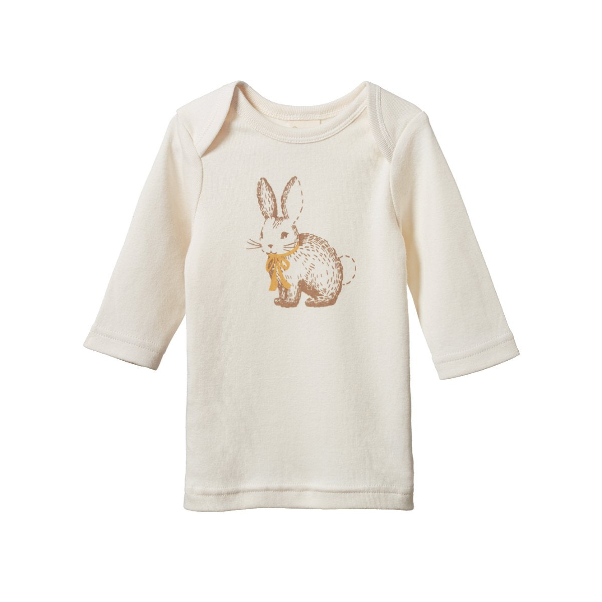 Bab Tee - Rabbitt Natural Print
