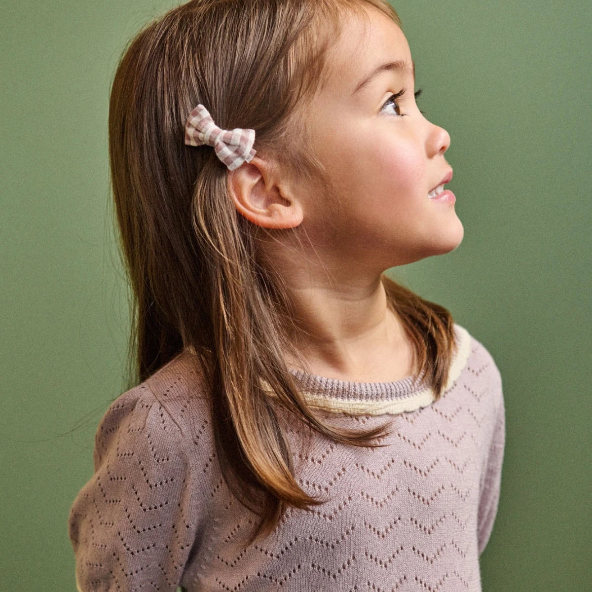 Maeve Tee - Lilac Pointelle