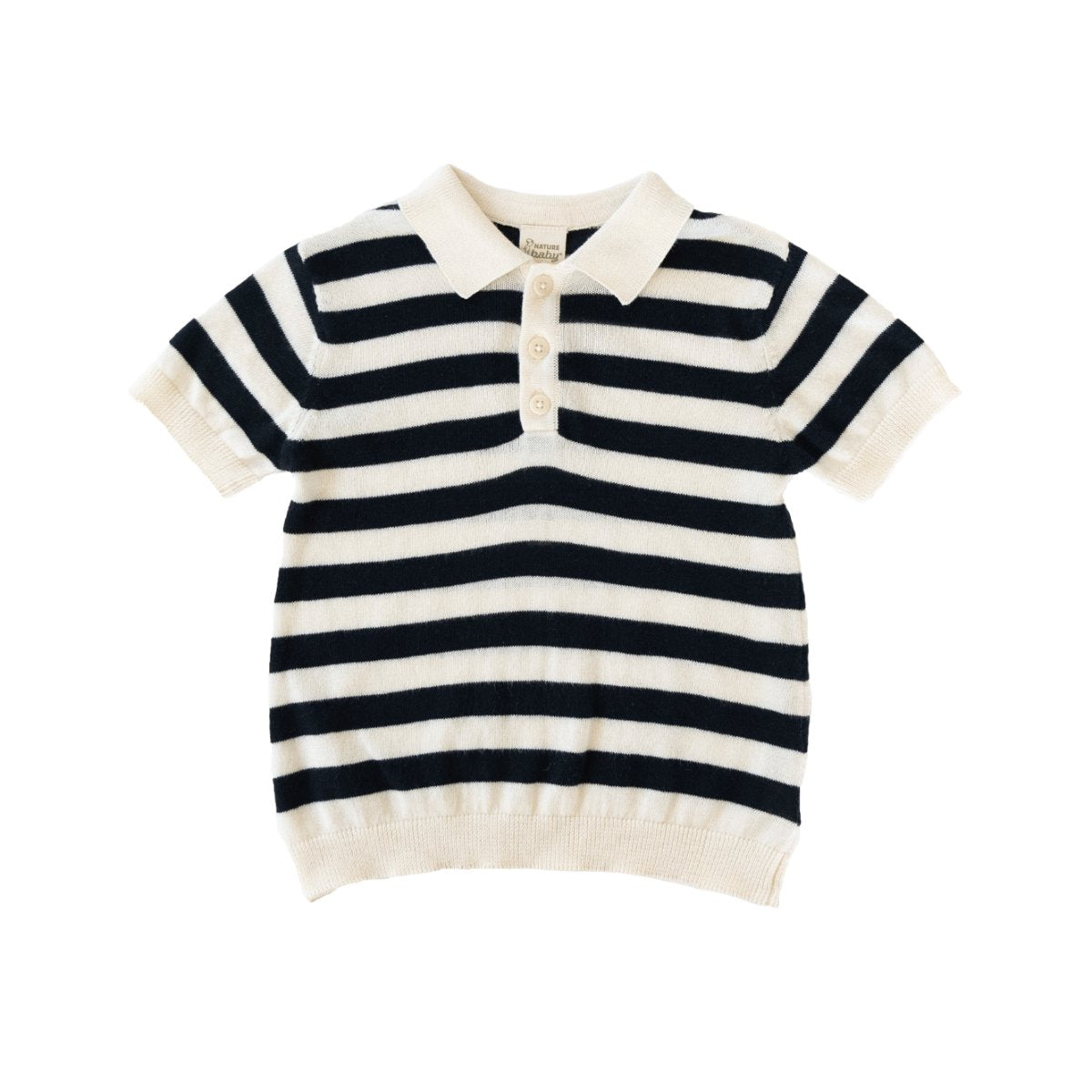Stevie Polo - Navy Bold Stripe
