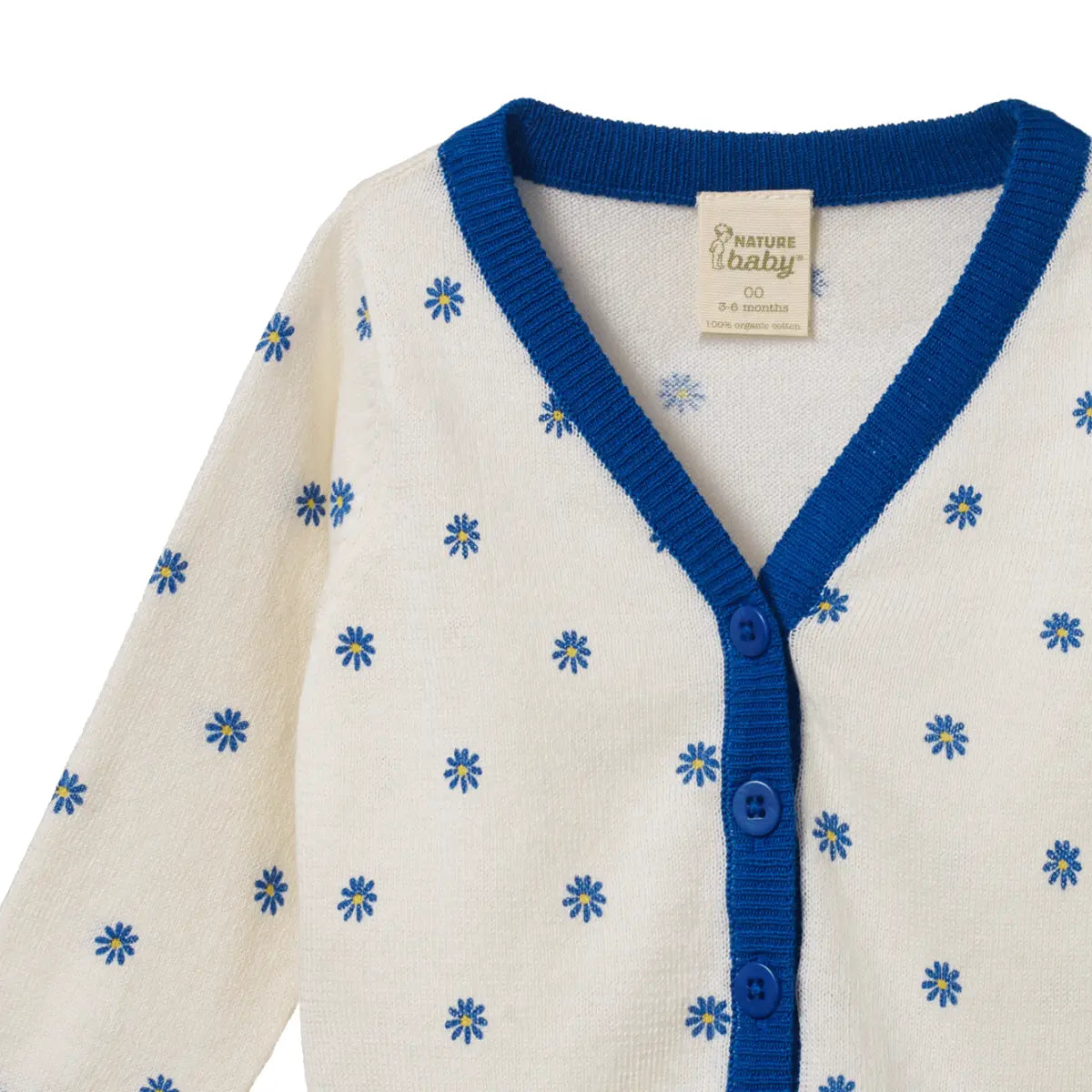 Light Cotton Knit Cardigan - Daisy Daze