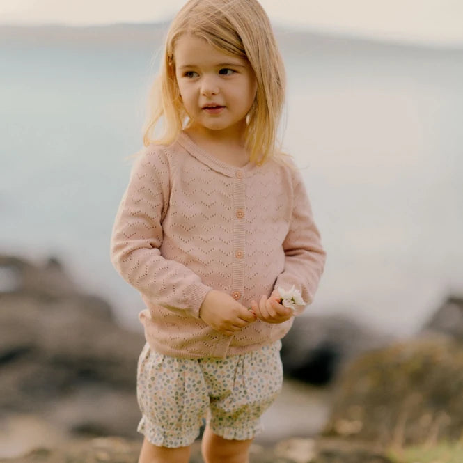 Piper Cardigan - Rose Bud