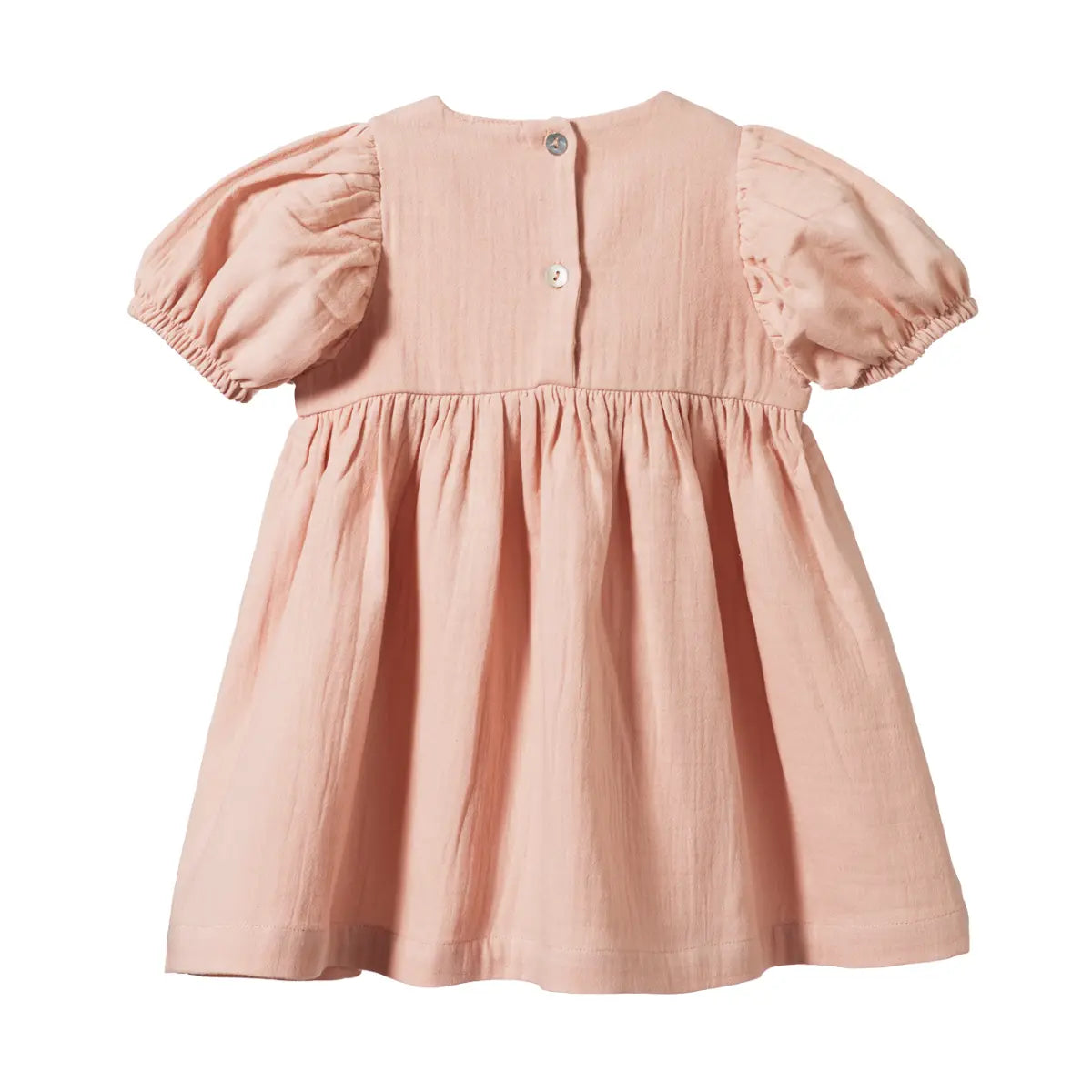Albertine Dress - Rose Dust Crinkle