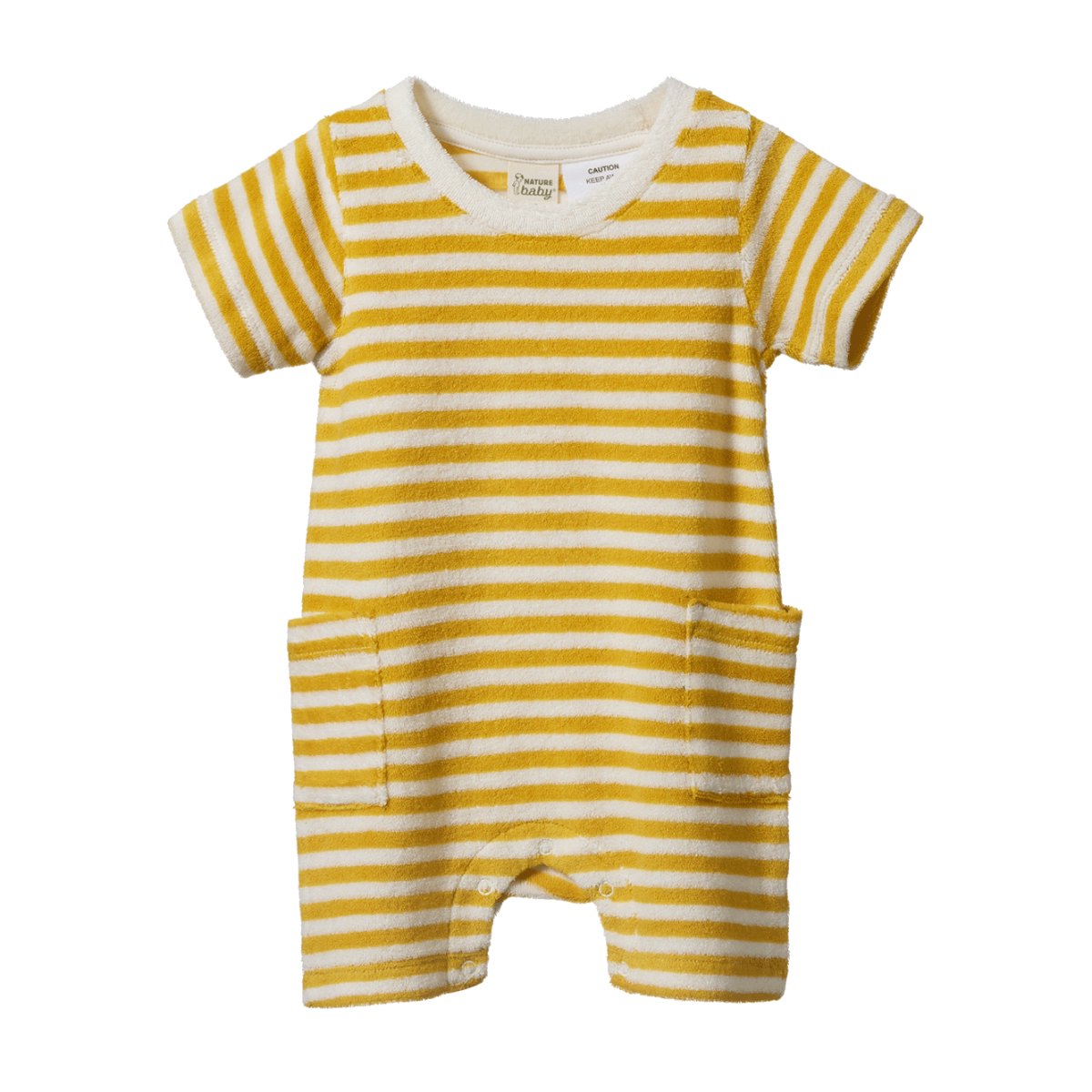 Ocean Suit - Golden Sea Stripe
