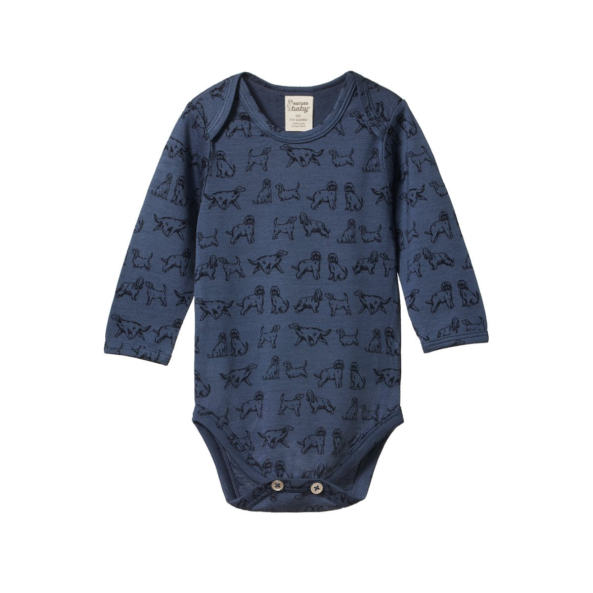 Merino Bodysuit - Dog Days