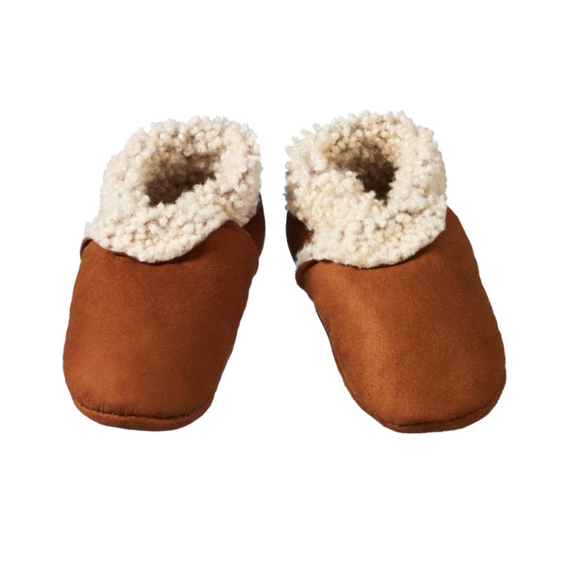 Lambskin Booties - Cinnamon