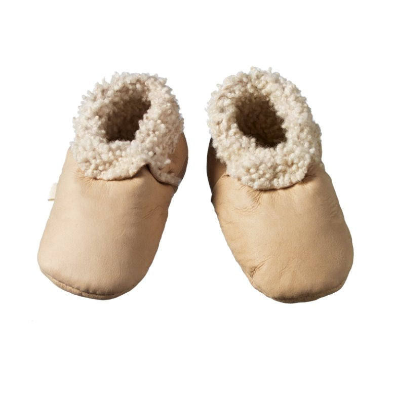 Lambskin Booties - Cream