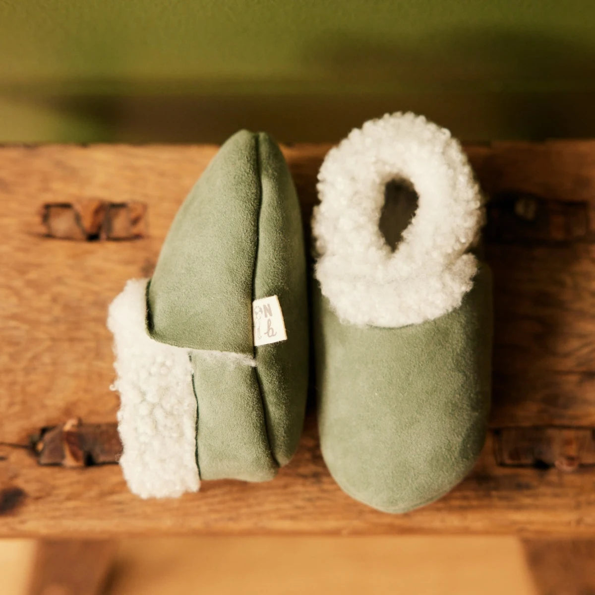 Lambskin Booties - Nettle