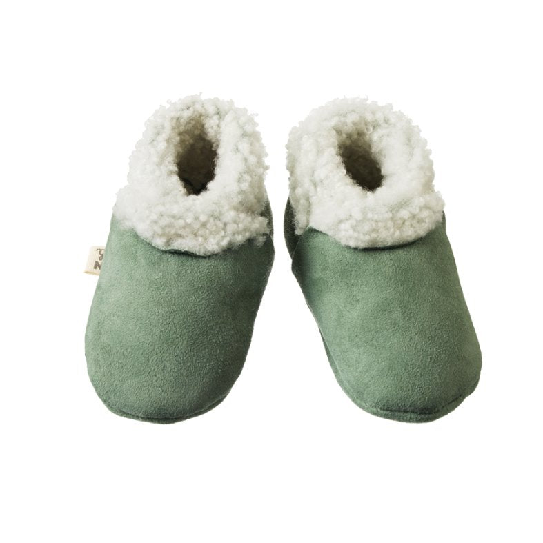 Lambskin Booties - Nettle