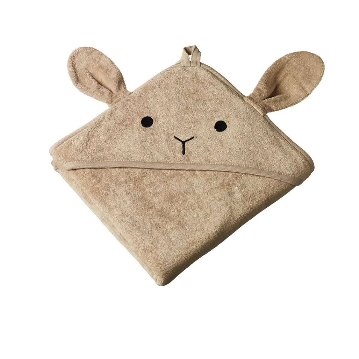 Bunny Hooded Towel - Nougat