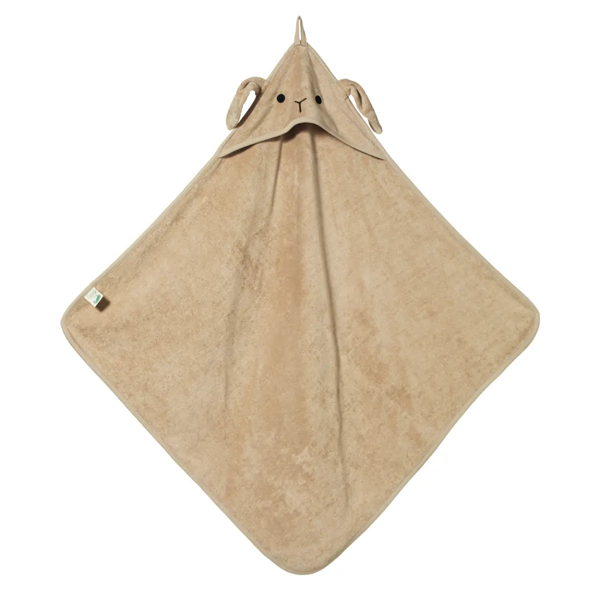 Bunny Hooded Towel - Nougat