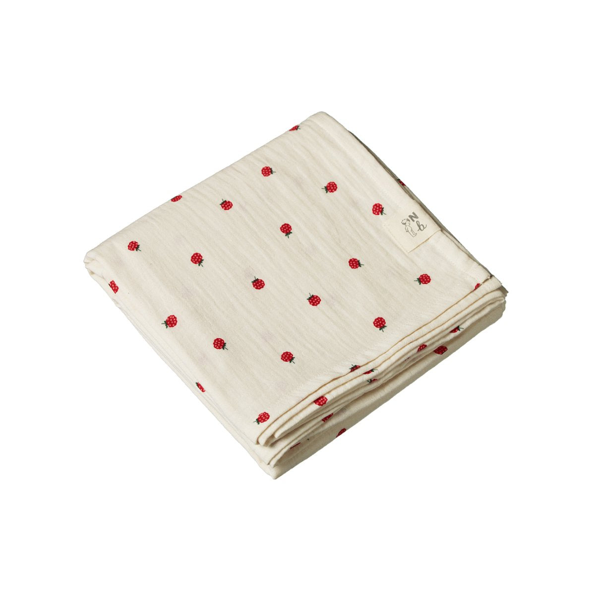 Muslin Wrap - Raspberry Print