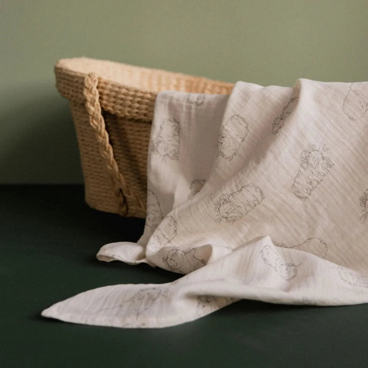 Muslin Wrap Guinea Pig Gala Print