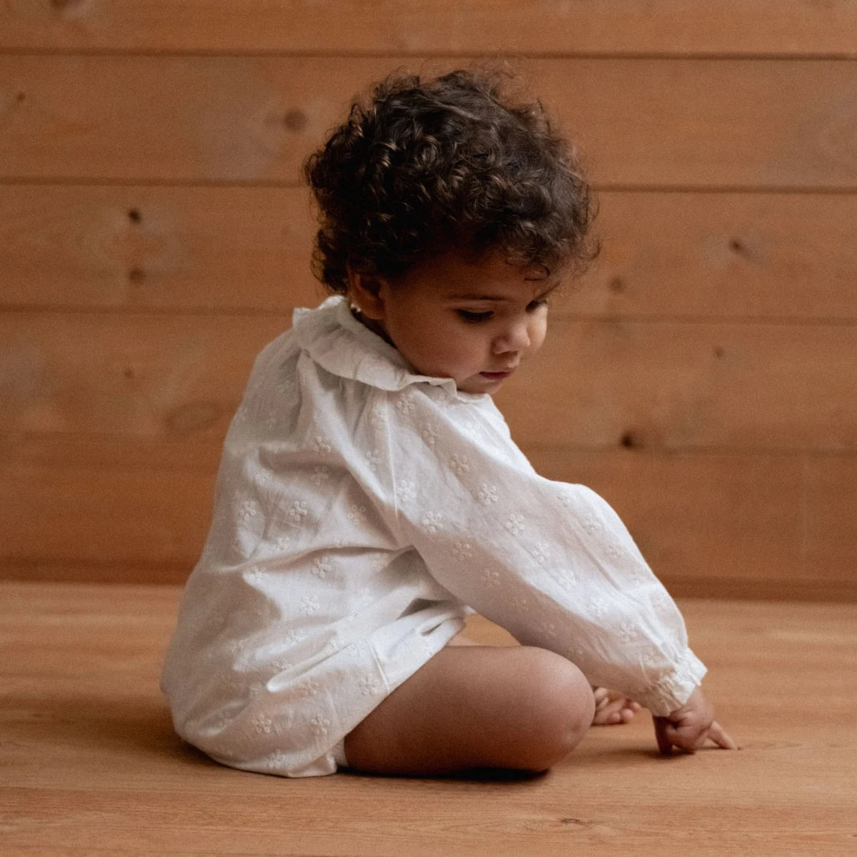 Meadow Bodysuit - Ivory Flora