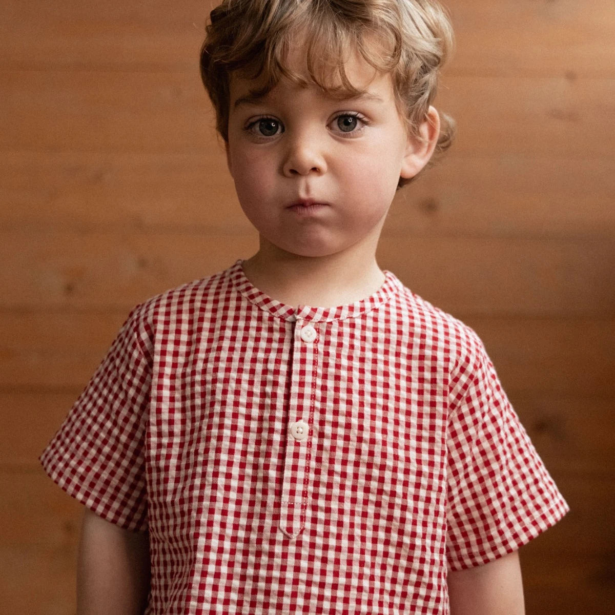 Caravan Shirt Gingha - Red Check