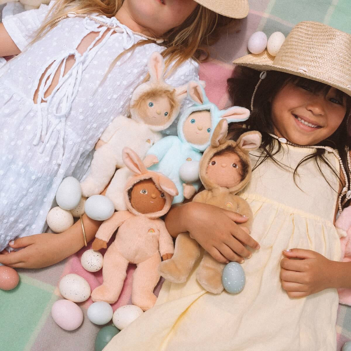 Dinky Dinkums Fluffle Family - Basil Bunny