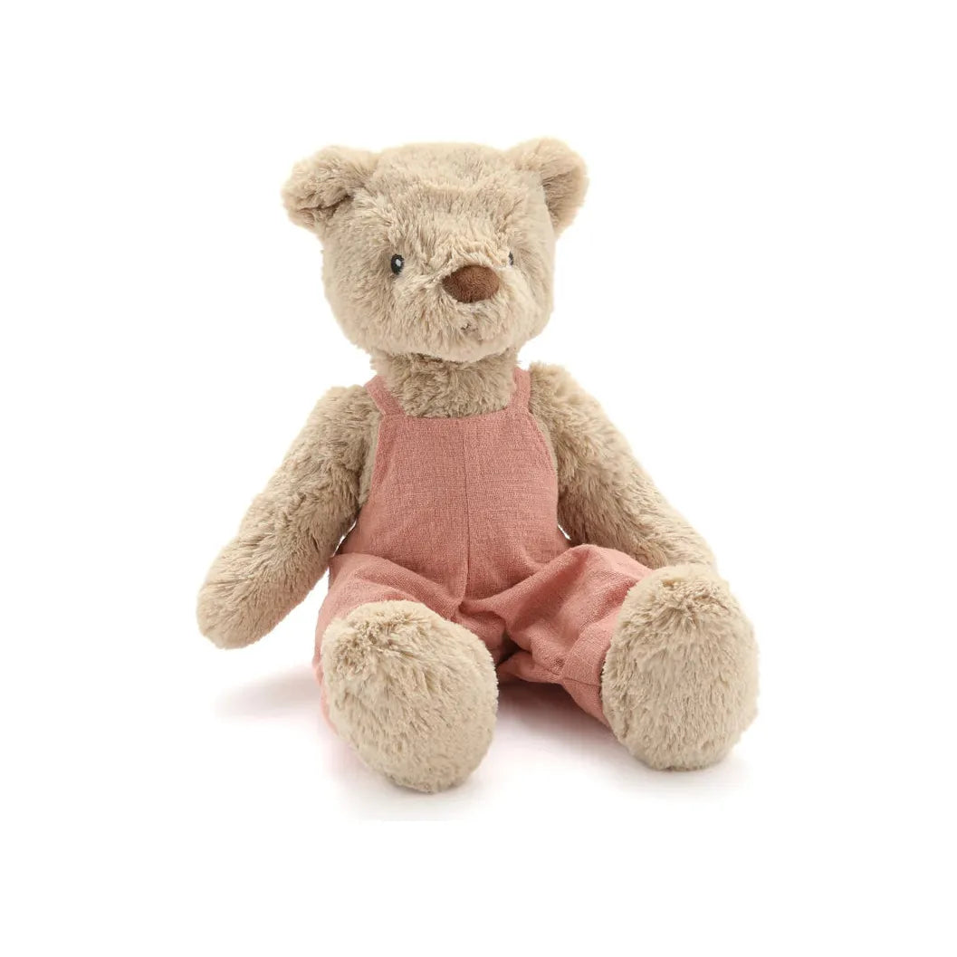 Mrs Honey Bear Pink Overalls