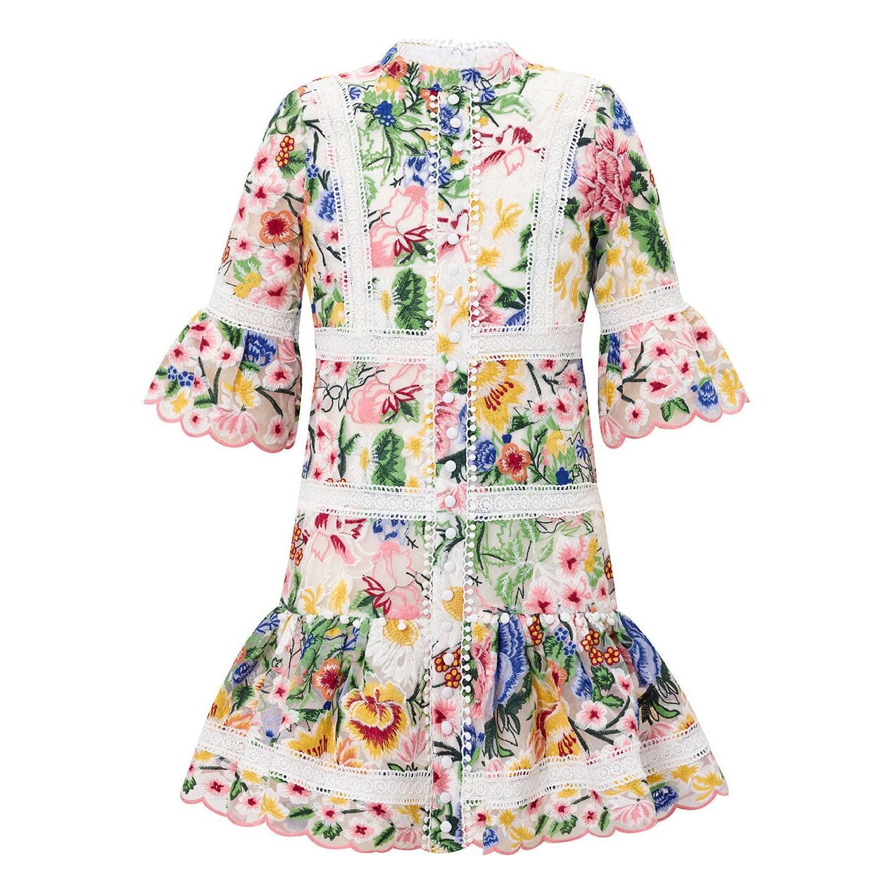 Karla Embroidered Dress