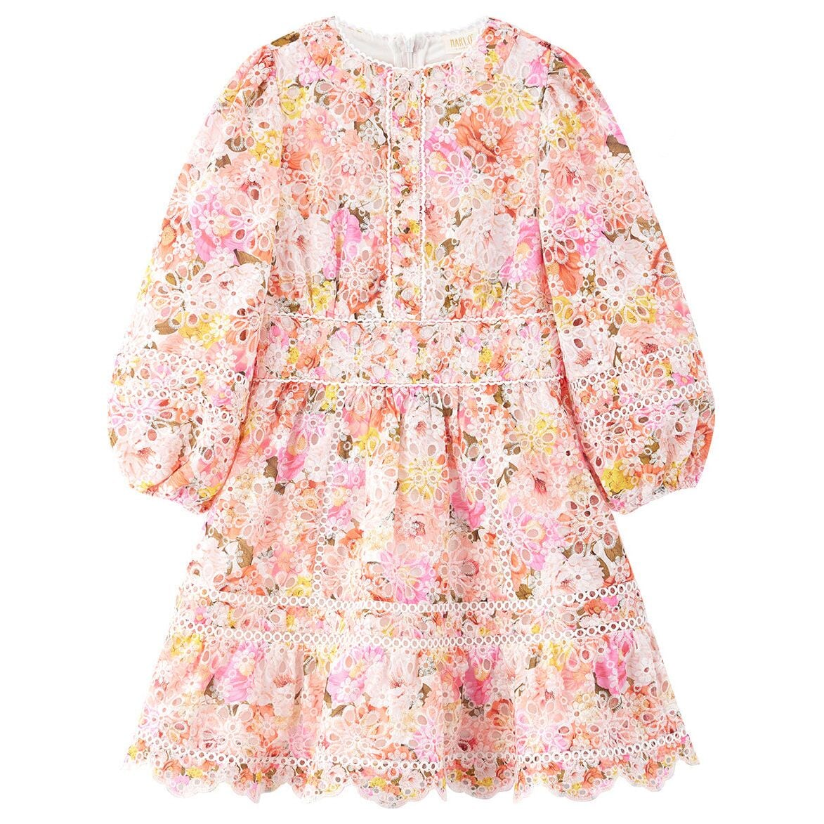 Blossom Embroidered Dress