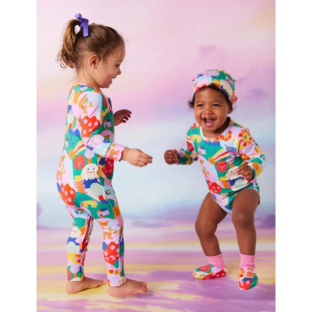 Rainbow Valley Long Sleeve Bodysuit