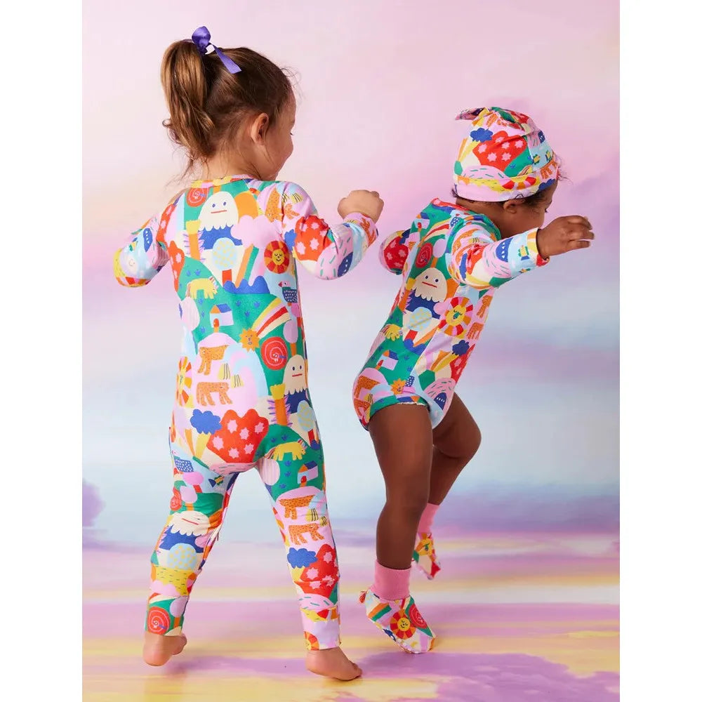 Rainbow Valley Long Sleeve Bodysuit