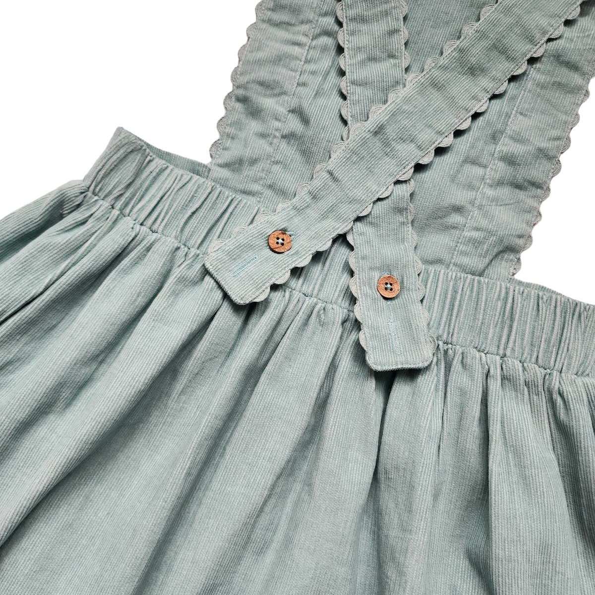 Earla Pinafore-Seafoam