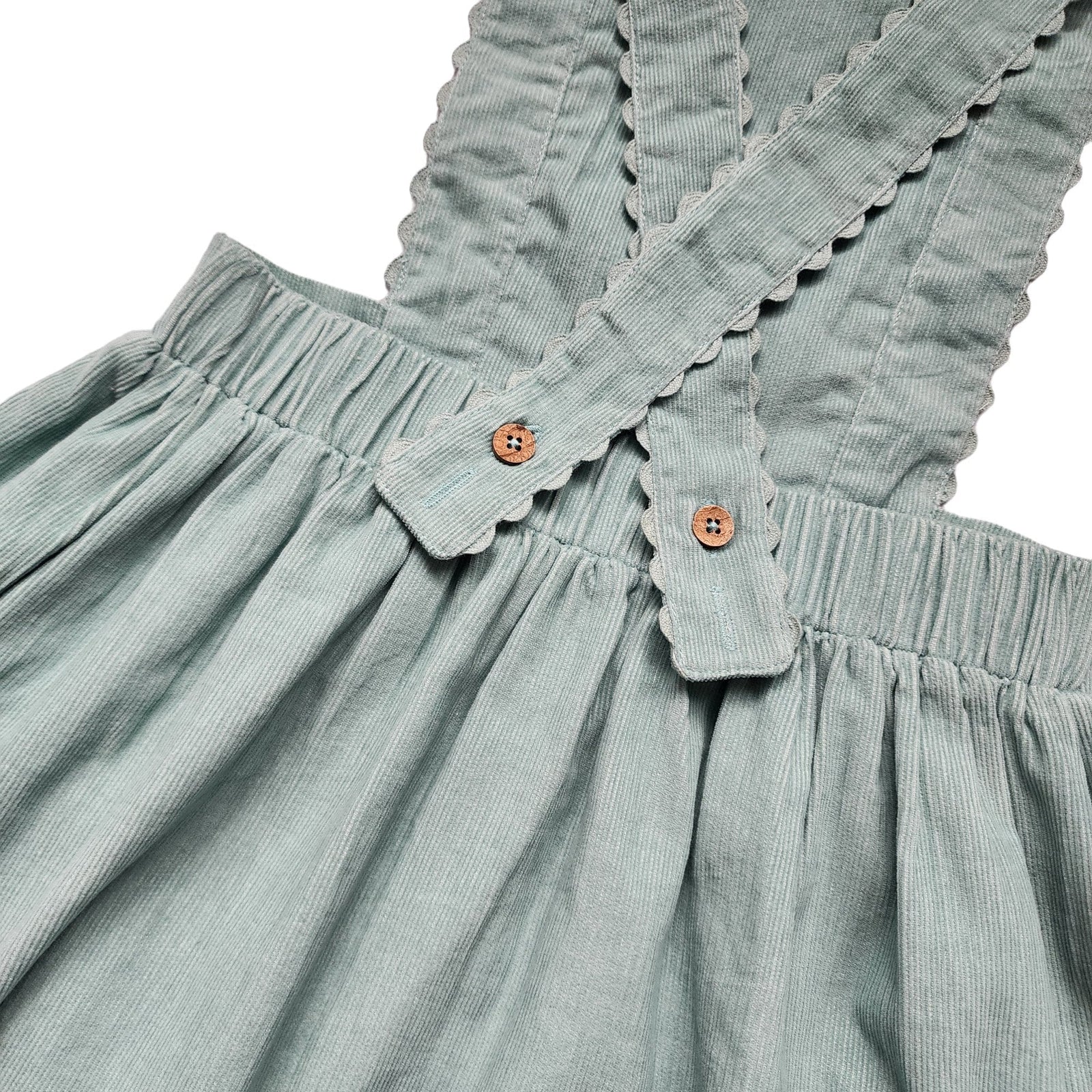 Earla Pinafore-Seafoam