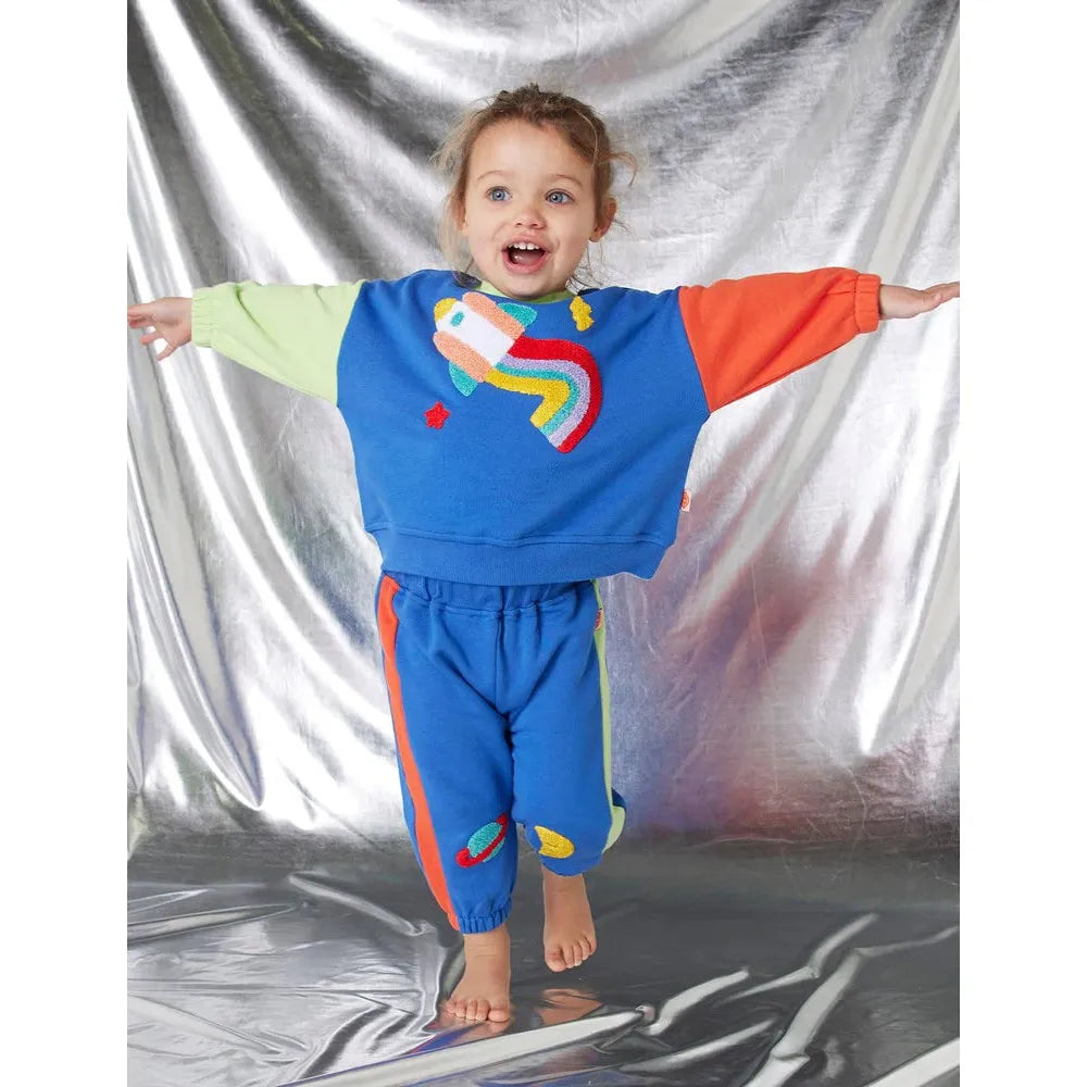 Rocket Ride Navy Sweater