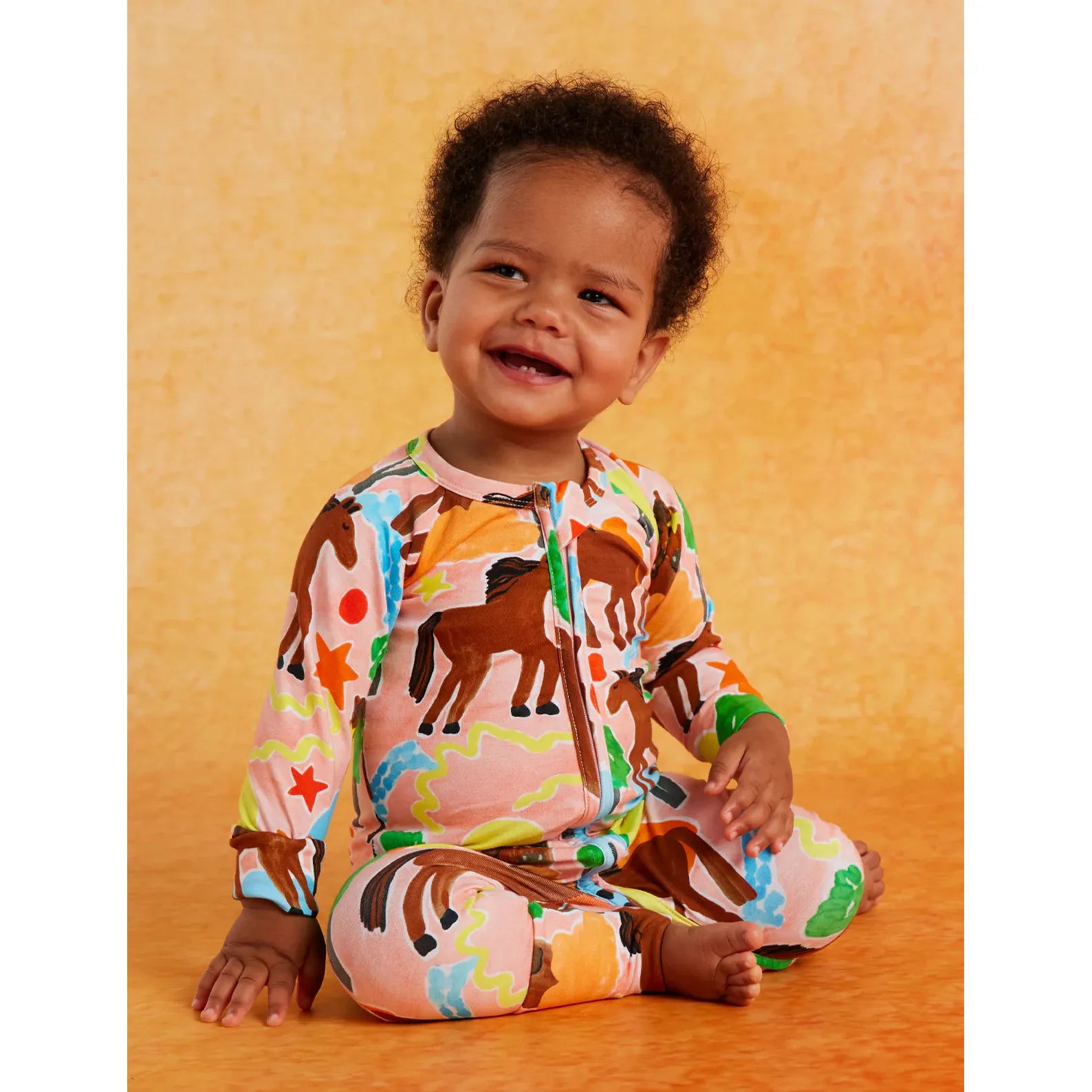 Giddy Up Long Sleeve Romper