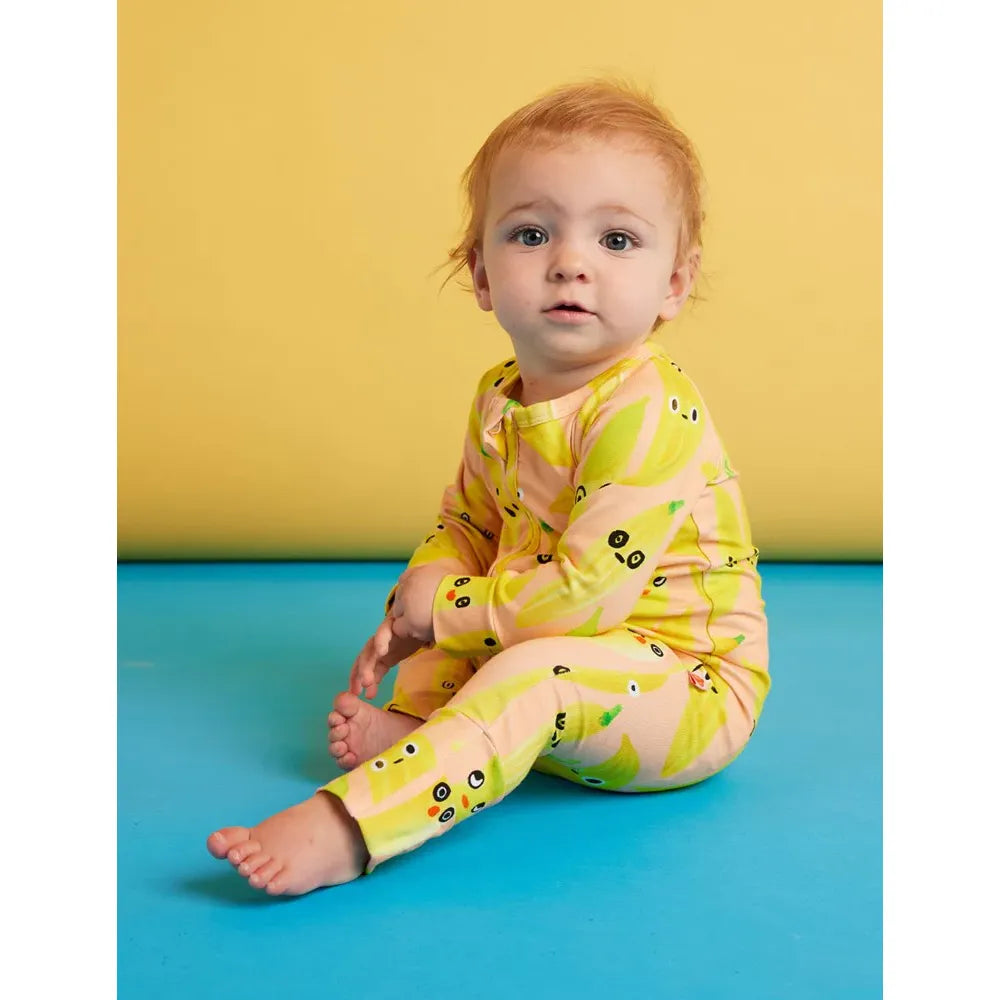 Peel Party Long Sleeve Romper