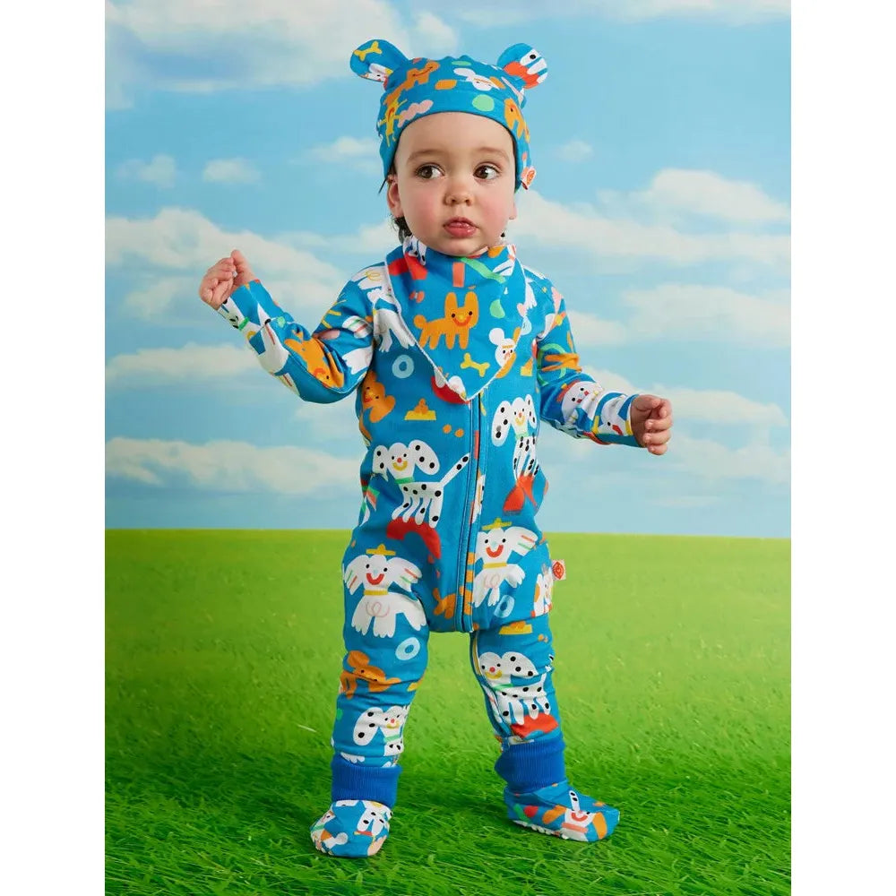 Puppy Park Long Sleeve Romper