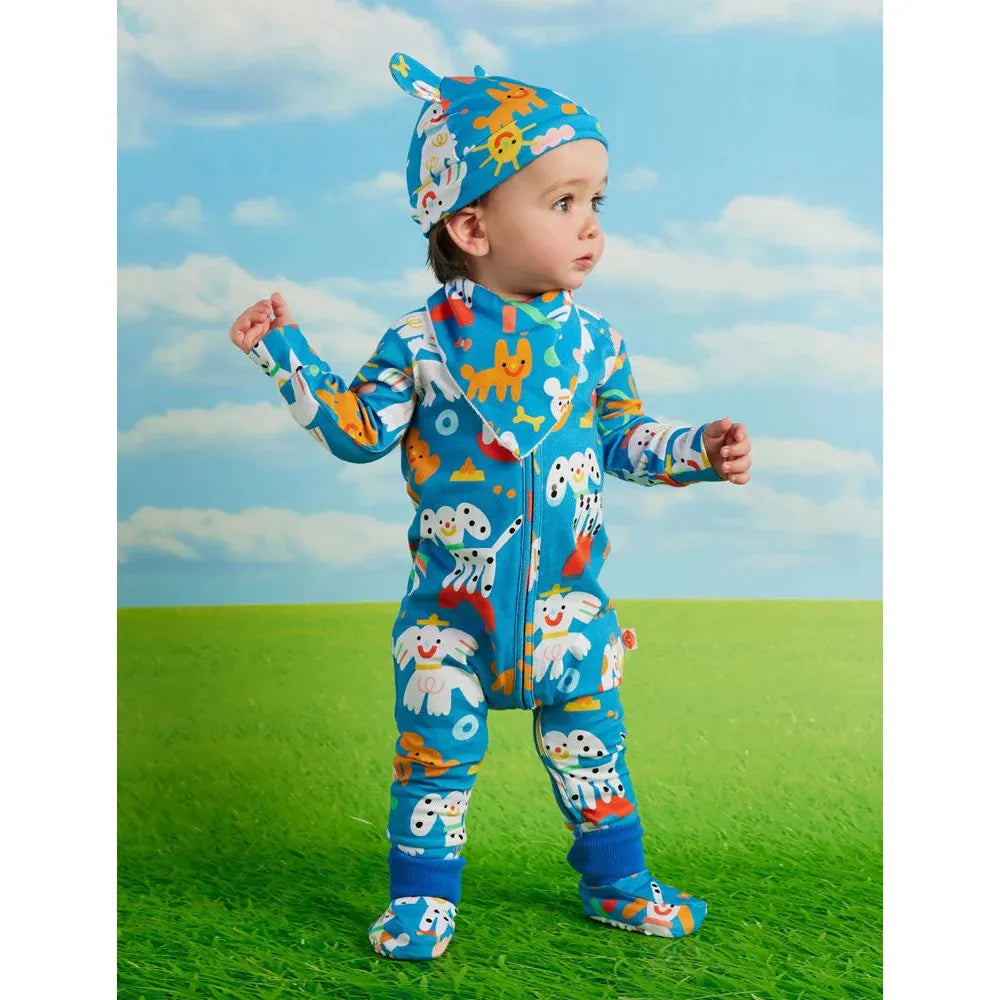 Puppy Park Long Sleeve Romper