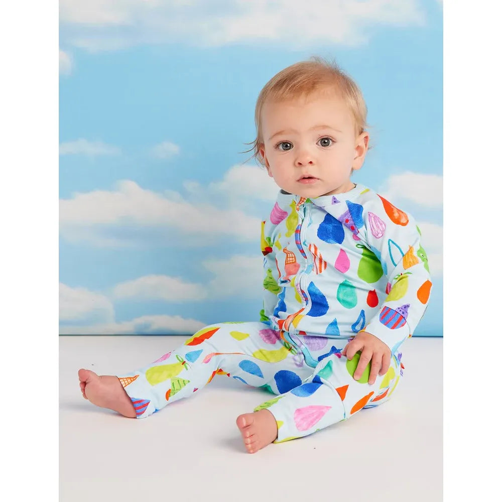 Sun Shower Long Sleeve Romper