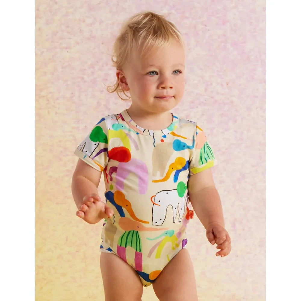 Happy Herd Short Sleeve Bodysuit