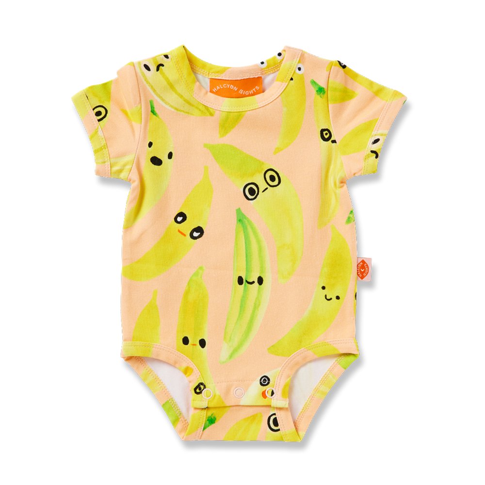 Peel Party Short Sleeve Bodysuit