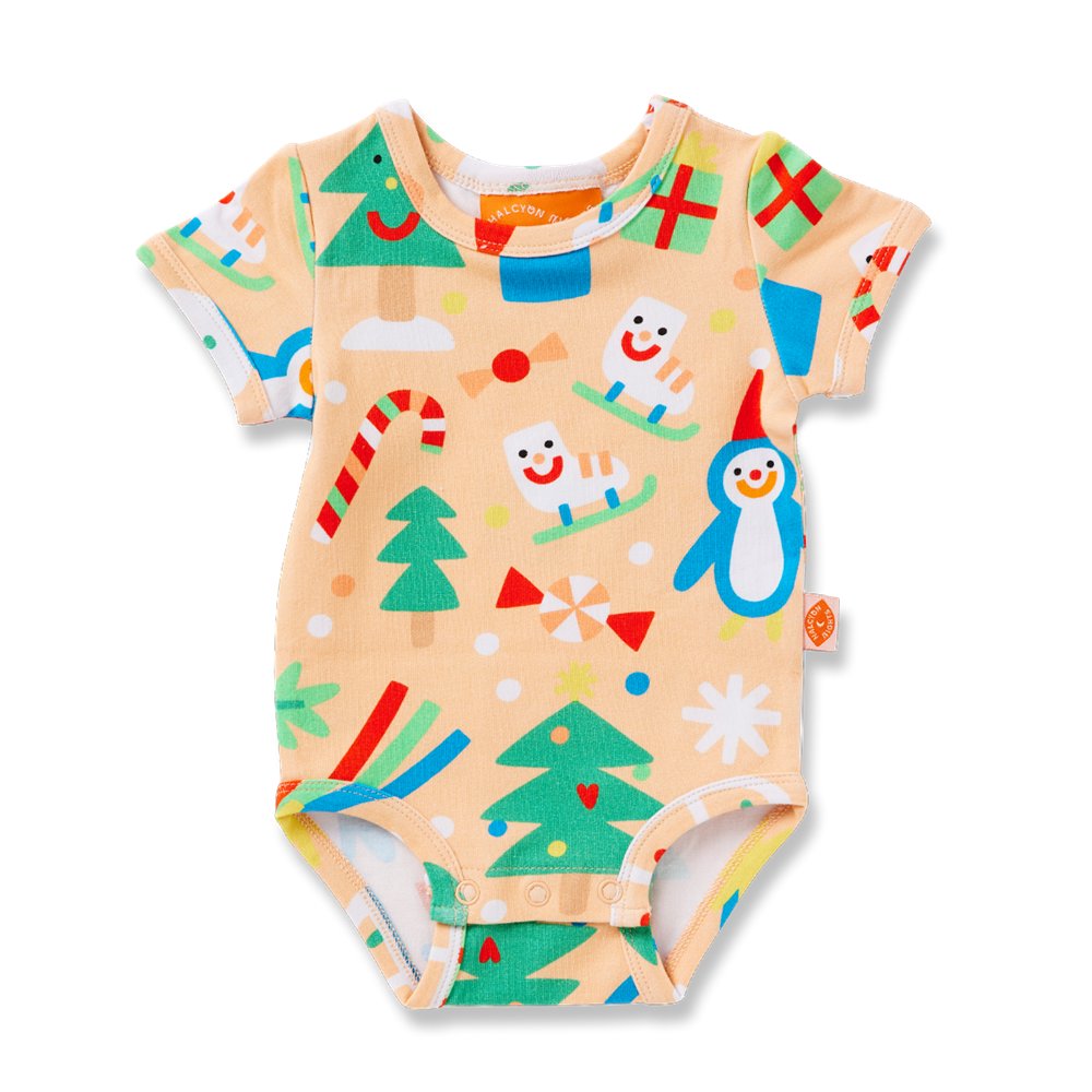 Twinkle Town Short Sleeve Bodysuit