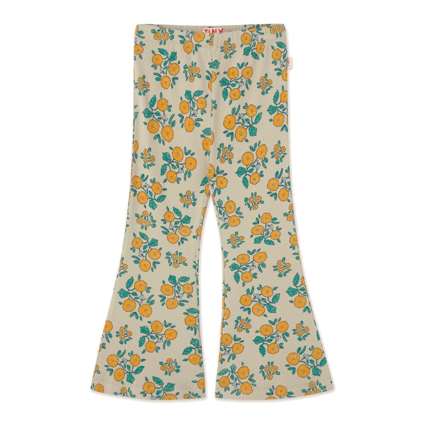 Flowers Rib Pant