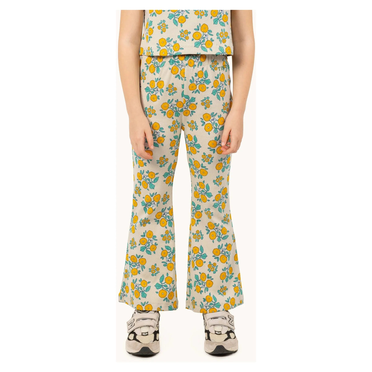 Flowers Rib Pant