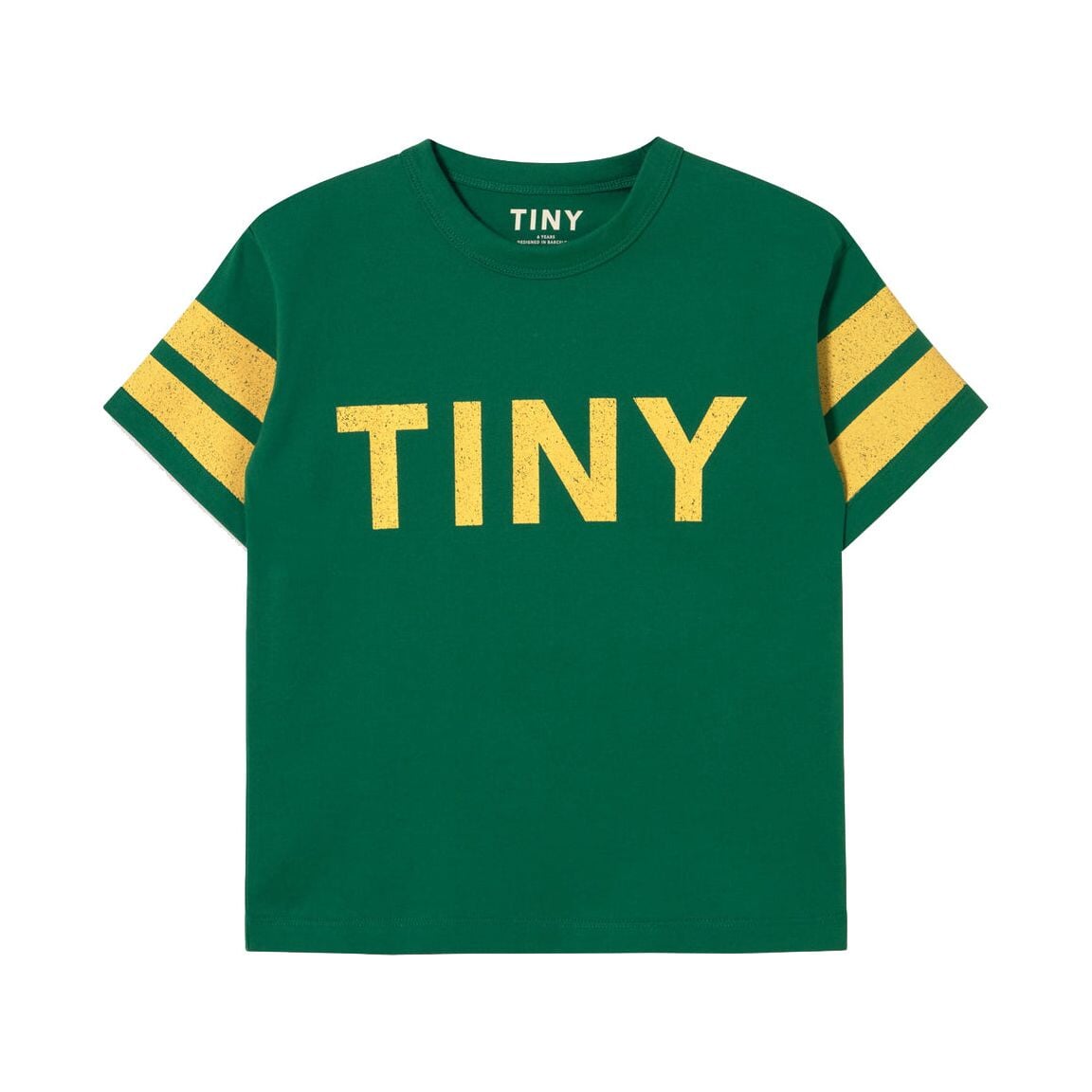 Stripes Logo Tee - Dark Emerald