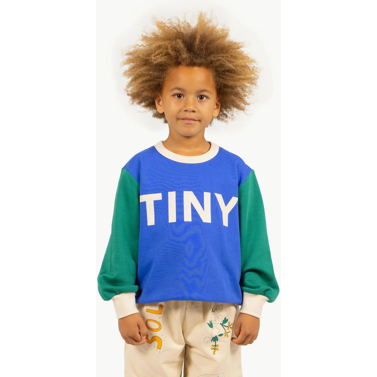 Color Block Sweatshirt - Ultramarine