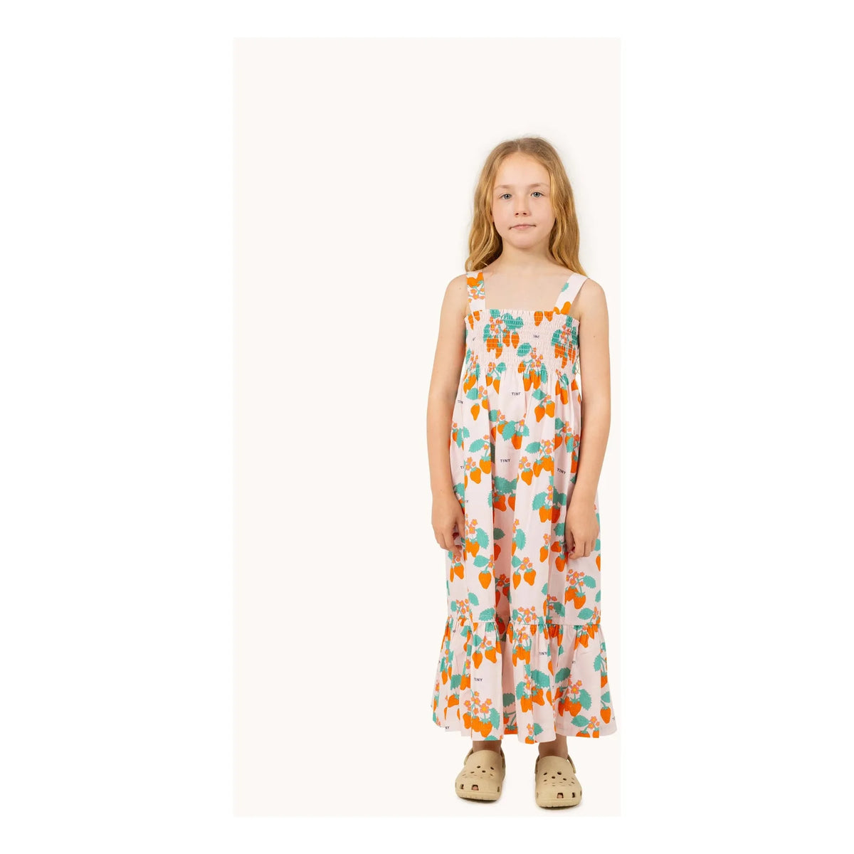 Strawberries Woven Dress