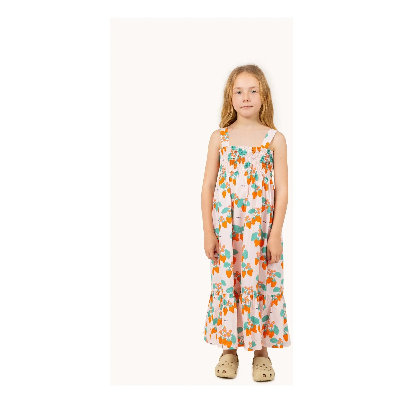 Strawberries Woven Dress