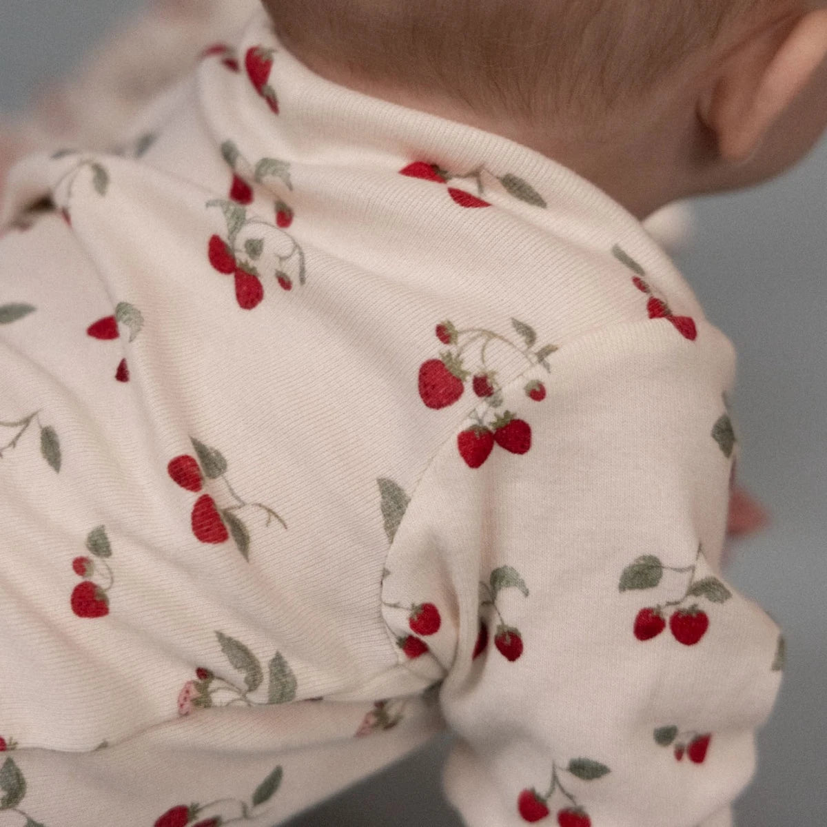 Long Sleeve Bodysuit - Strawberry Blush
