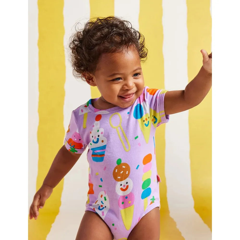 Sundae Funday Short Sleeve Bodysuit
