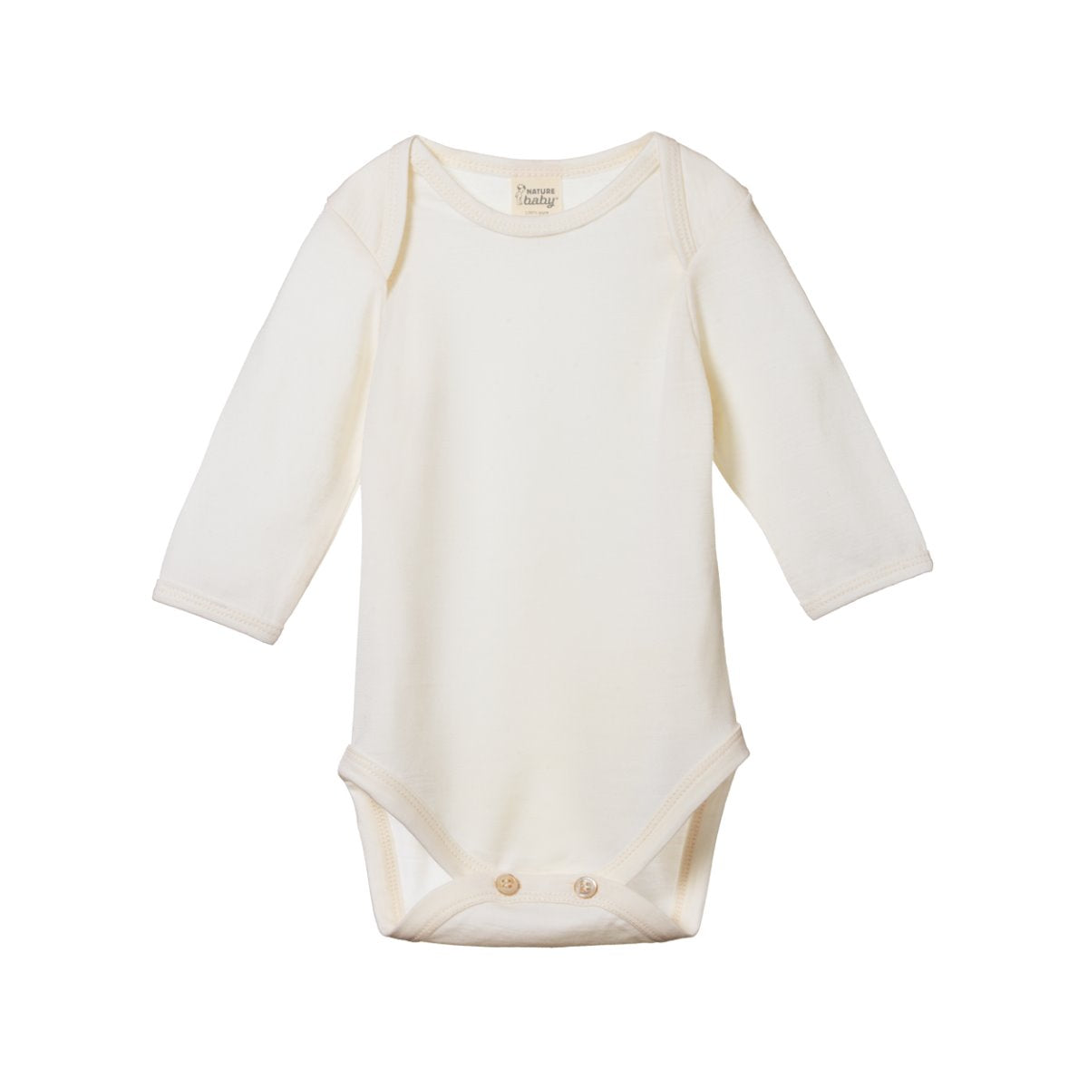 Merino Bodysuit- Natural