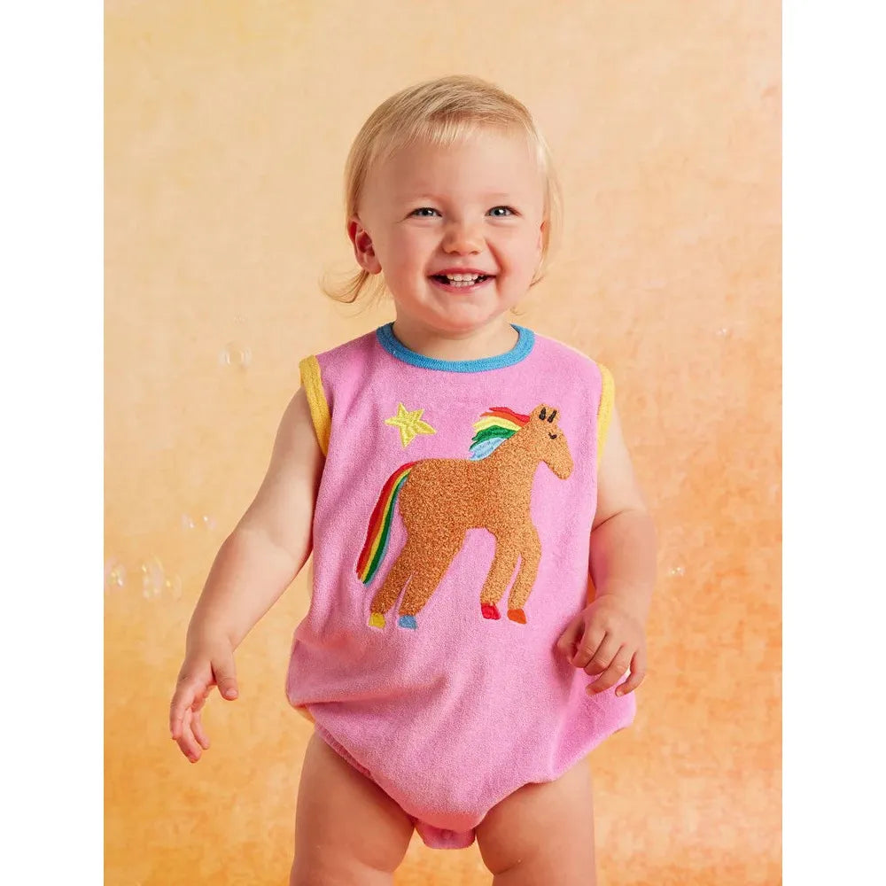 Giddy Up Terry Singlet Suit