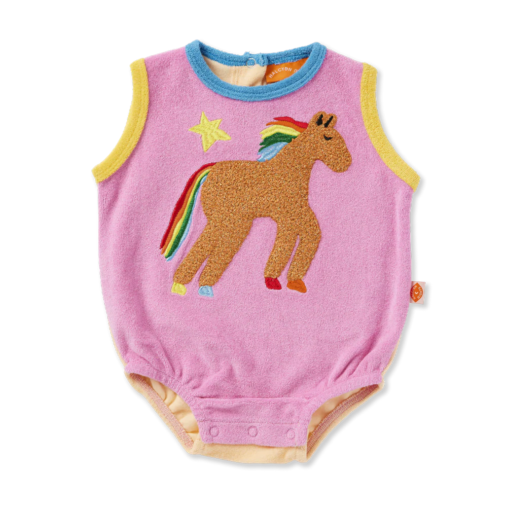 Giddy Up Terry Singlet Suit