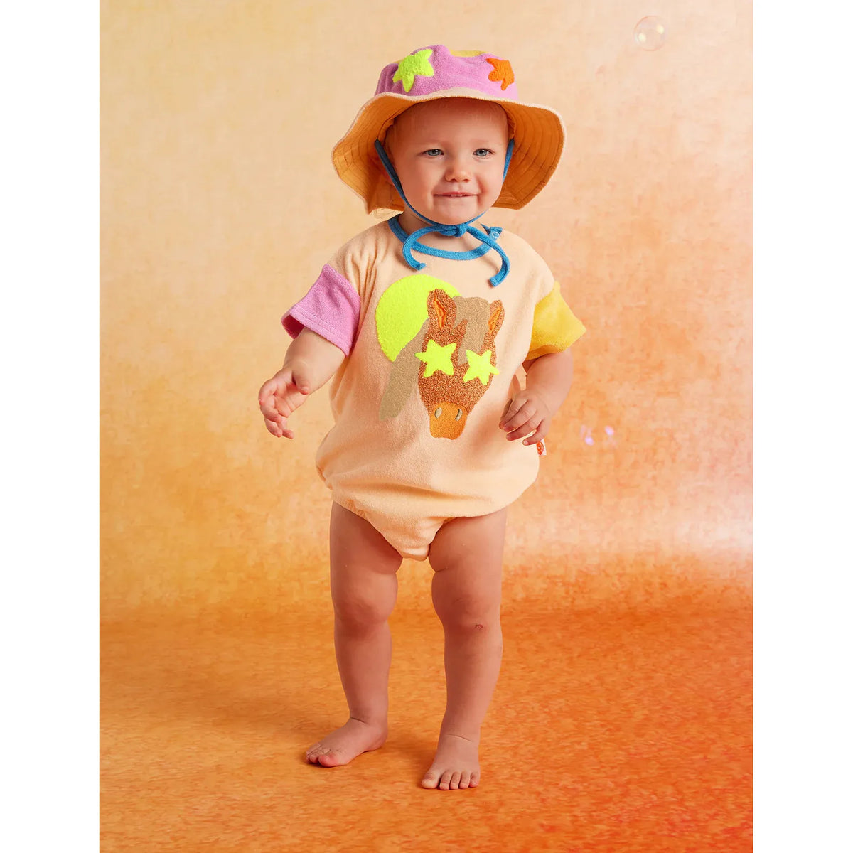 Giddy Up Terry Short Sleeve Bodysuit
